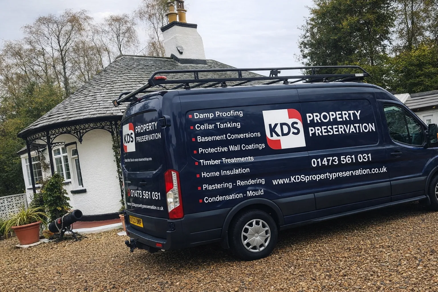 KDS Property Preservation van